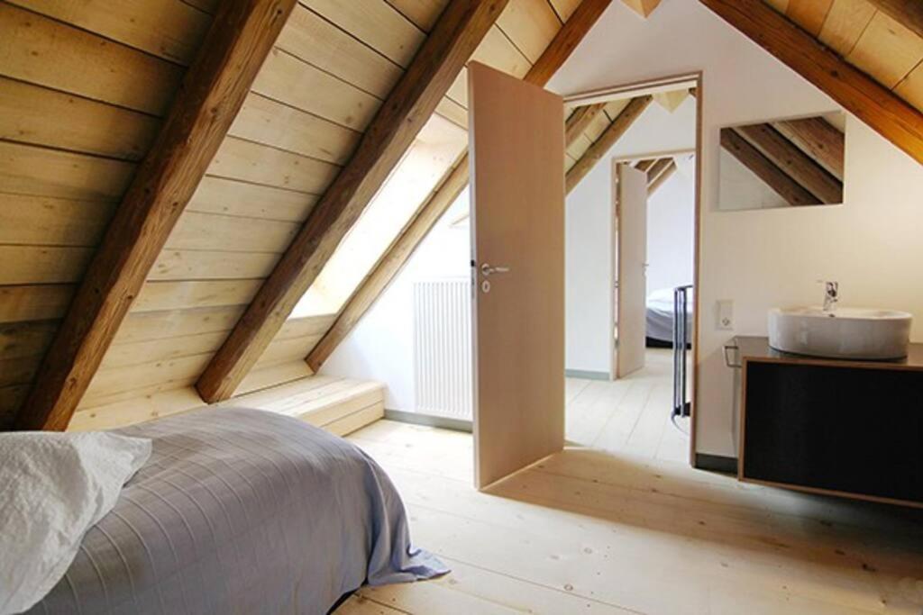 Ferienwohnung Alte Scheune Шопфхайм Экстерьер фото