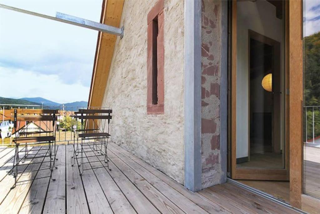 Ferienwohnung Alte Scheune Шопфхайм Экстерьер фото
